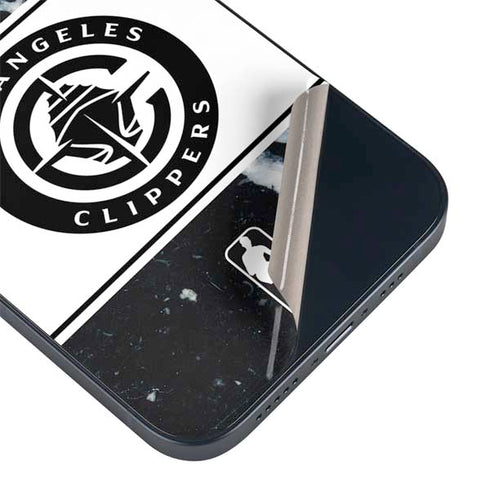 NBA LA Clippers Marble iPhone 14 Plus Skin
